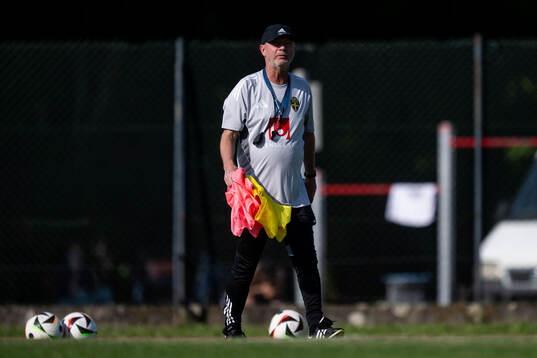 Head coach Peter Gerhardsson of the Swedish women’s