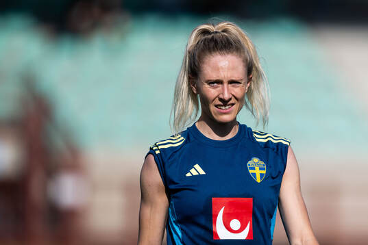Rebecka Blomqvist of the Swedish women’s national