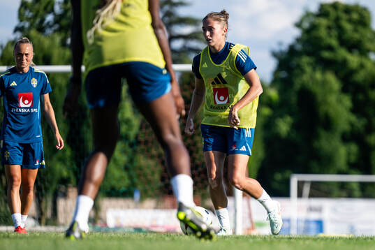 Filippa Angeldahl of the Swedish women’s national