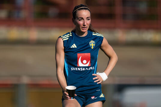 Kosovare Asllani of the Swedish women’s national football