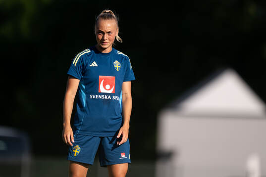 Hanna Bennison of the Swedish women’s national football