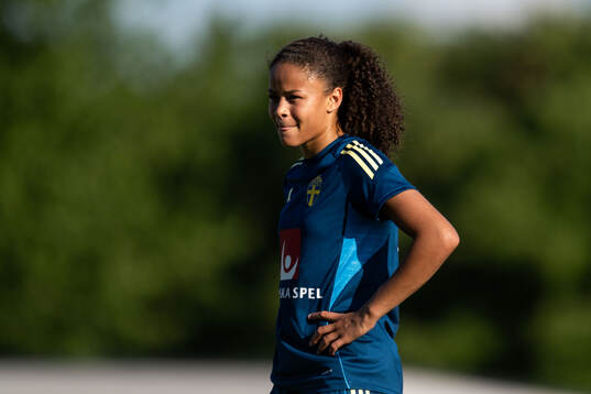 Felicia Schröder of the Swedish women’s national