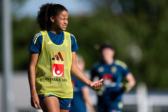 Felicia Schröder of the Swedish women’s national