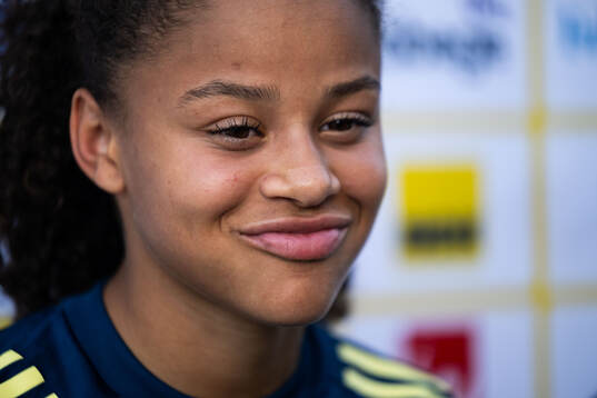 Felicia Schröder of the Swedish women’s national