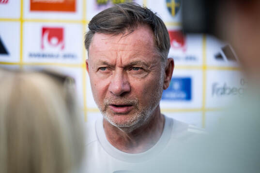 Head coach Peter Gerhardsson of the Swedish women’s