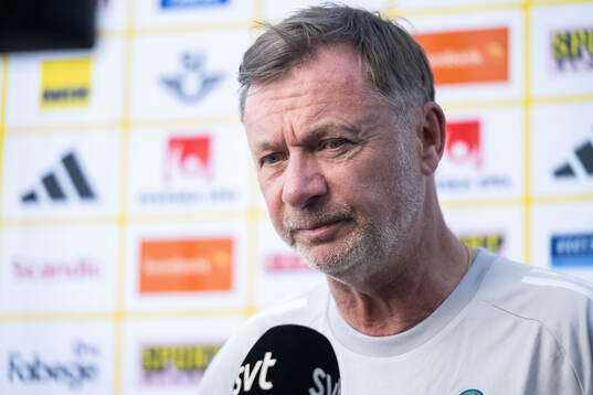 Head coach Peter Gerhardsson of the Swedish women’s