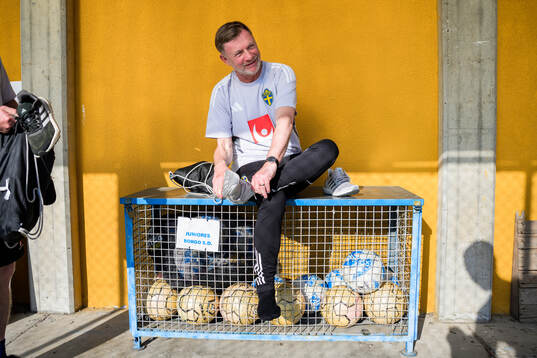 Head coach Peter Gerhardsson of the Swedish women’s