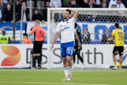 IFK Norrköpings Max Watson deppar