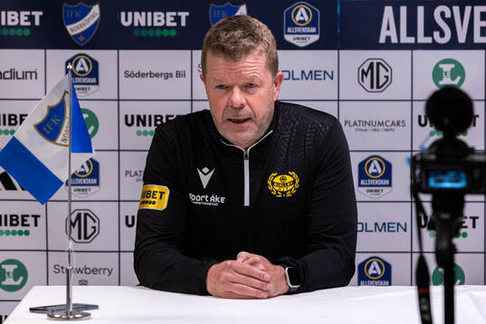 Mjällbys tränare Anders Torstensson