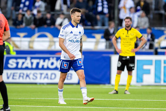 IFK Norrköpings Arnor Traustason jublar