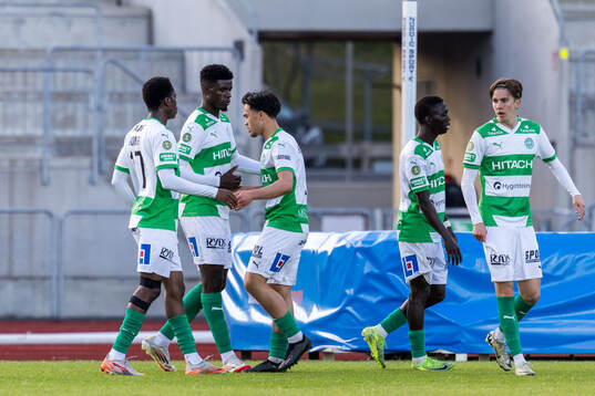 Västerås Aaron Le Forestier Banind Bibout jublar