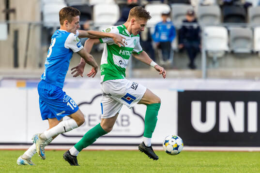 Oddevolds Gustav Forssell och Västerås Karl Gunnarsson