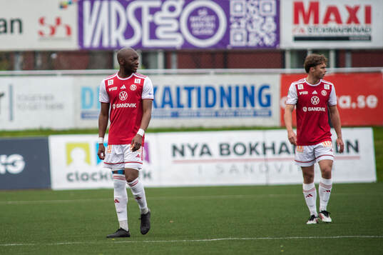 Sandvikens IFs Moonga Simba deppar