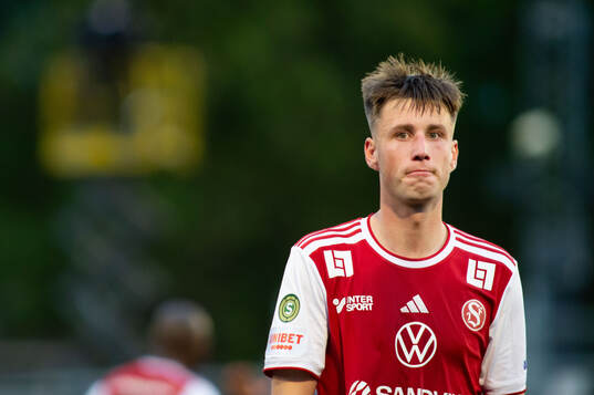 Sandvikens IFs Filip Olsson deppar