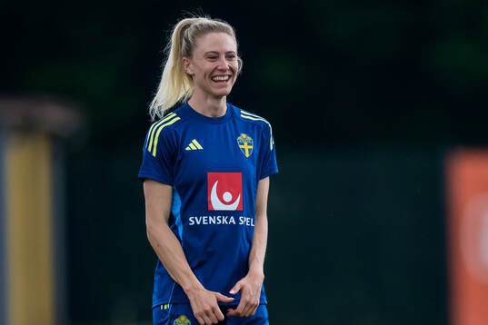 Rebecka Blomqvist of the Swedish women’s national