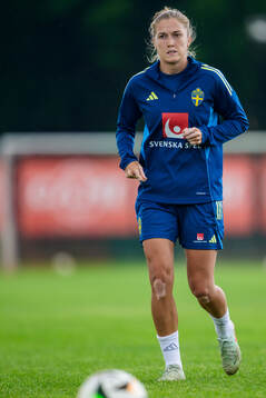 Filippa Angeldahl of the Swedish women’s national