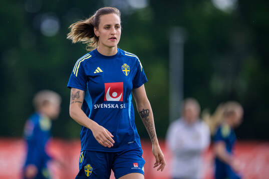 Nathalie Björn of the Swedish women’s national football