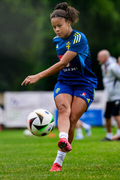 Felicia Schröder of the Swedish women’s national
