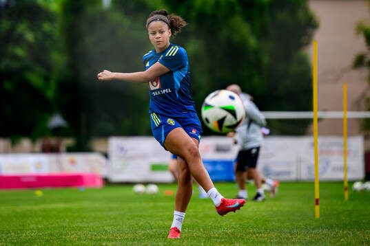 Felicia Schröder of the Swedish women’s national