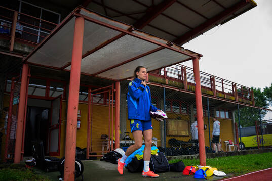 Nathalie Björn of the Swedish women’s national football