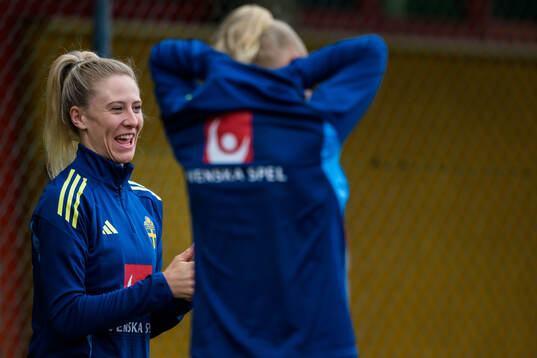 Rebecka Blomqvist of the Swedish women’s national