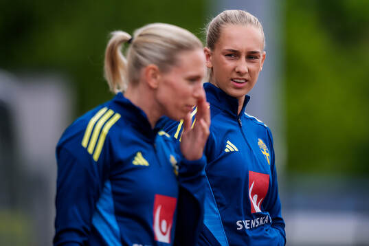 Jonna Andersson and Ellen Wangerheim of the Swedish