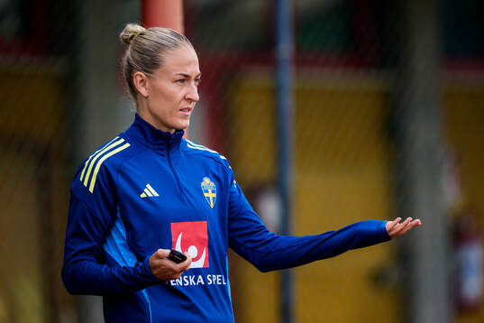 Emma Kullberg of the Swedish women’s national football