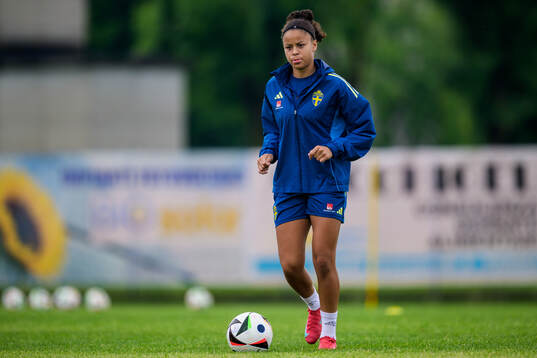 Felicia Schröder of the Swedish women’s national