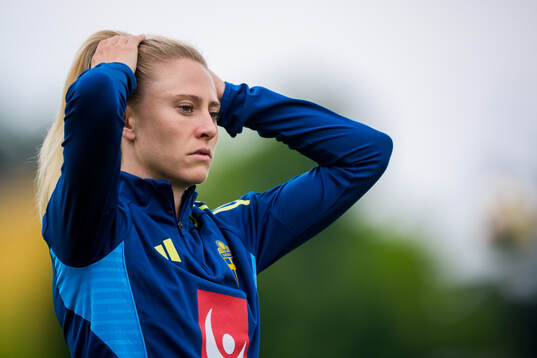 Rebecka Blomqvist of the Swedish women’s national
