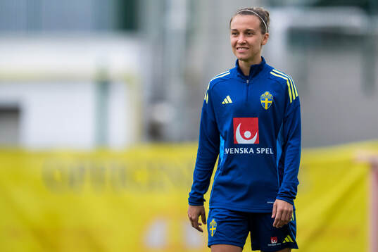 Julia Zigiotti Olme of the Swedish women’s national