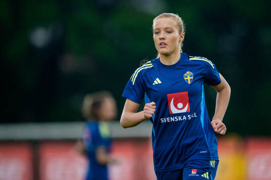 Smilla Holmberg of the Swedish women’s national football