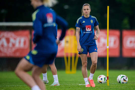 Nathalie Björn of the Swedish women’s national football