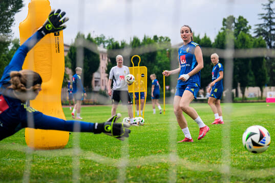 Kosovare Asllani of the Swedish women’s national football