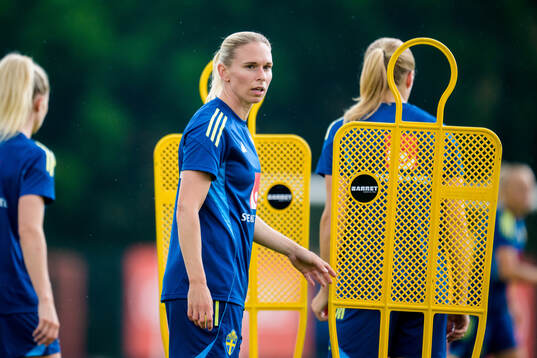 Jonna Andersson of the Swedish women’s national football