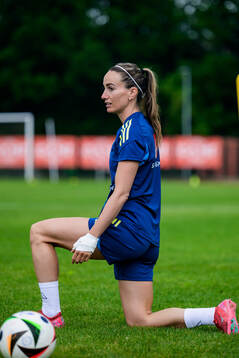 Kosovare Asllani of the Swedish women’s national football