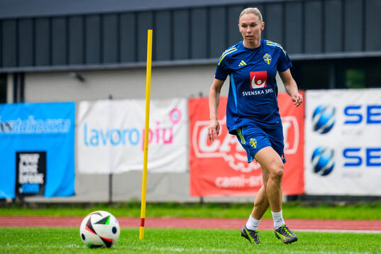 Jonna Andersson of the Swedish women’s national football