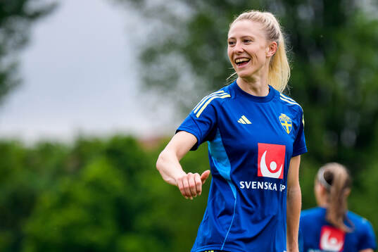 Rebecka Blomqvist of the Swedish women’s national