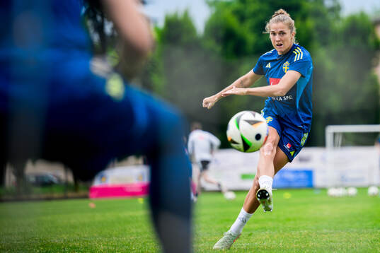Filippa Angeldahl of the Swedish women’s national