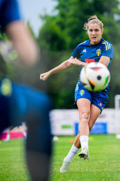 Filippa Angeldahl of the Swedish women’s national
