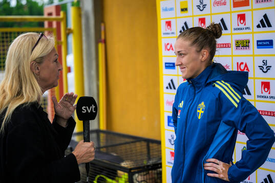 Filippa Angeldahl of the Swedish women’s national