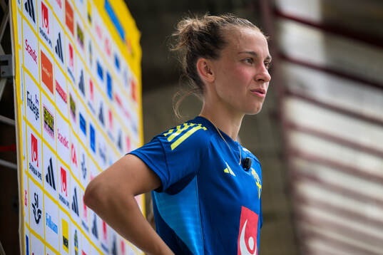 Julia Zigiotti Olme of the Swedish women’s national