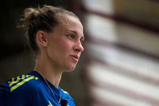 Julia Zigiotti Olme of the Swedish women’s national