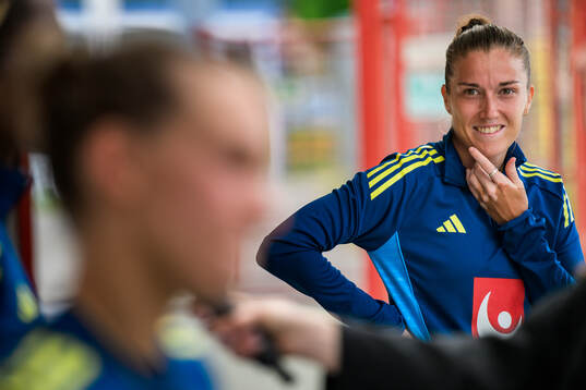 Filippa Angeldahl of the Swedish women’s national