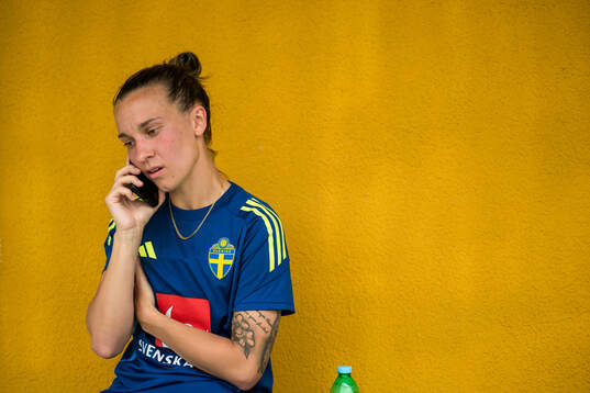 Julia Zigiotti Olme of the Swedish women’s national