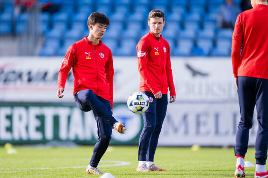 Helsingborgs Max Bjurström och Max Svensson