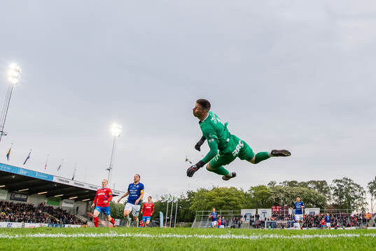 Trelleborgs målvakt Andreas Larsen