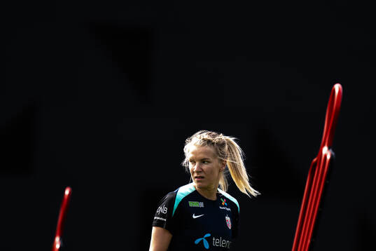 Ada Hegerberg of the Norwegian women's national football