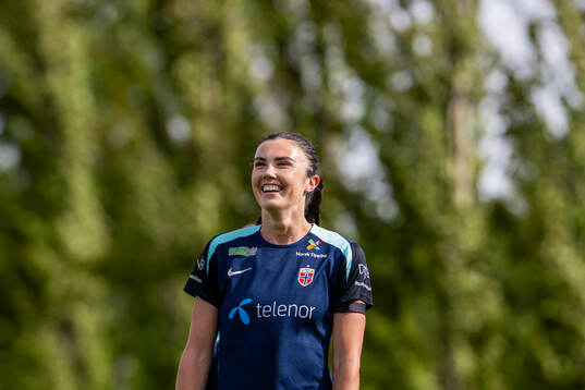 Ingrid Syrstad Engen of the Norwegian women's national