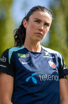 Ingrid Syrstad Engen of the Norwegian women's national