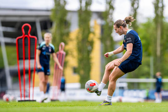 Elisabeth Terland of the Norwegian women's national